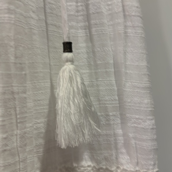 Knox Rose Flutter Sleeve MIDI Dress White M - Picture 5 of 9